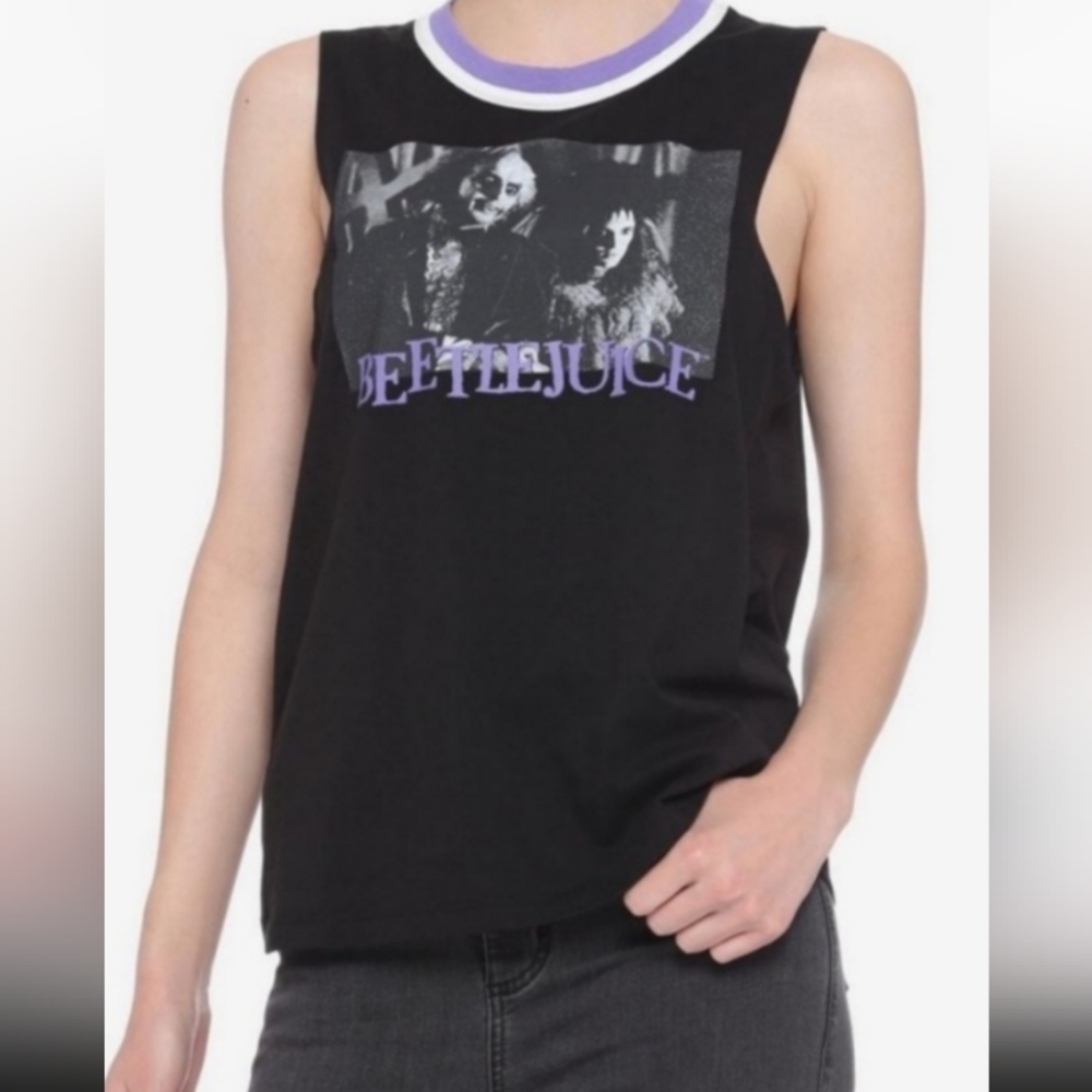 NWT Beetlejuice tank top size women's medium